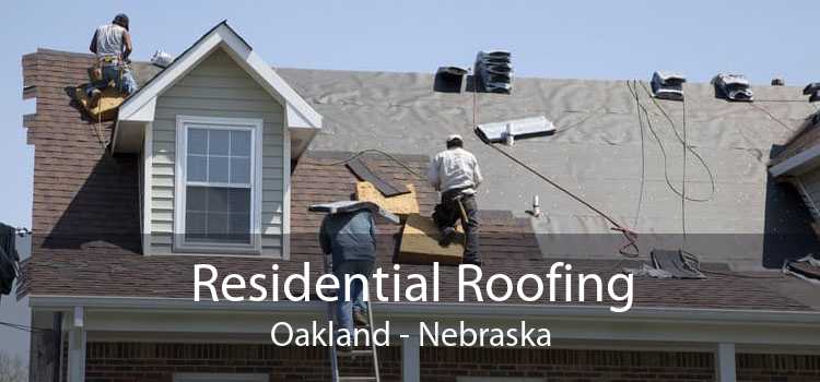 Residential Roofing Oakland - Nebraska