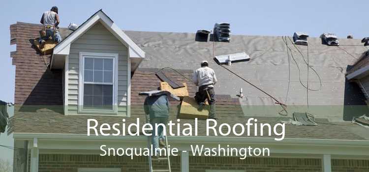 Residential Roofing Snoqualmie - Washington