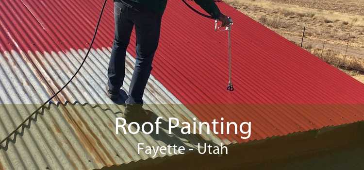 Roof Painting Fayette - Utah