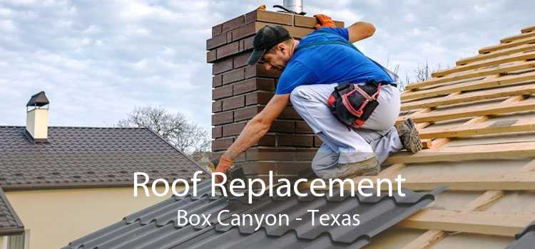 Roof Replacement Box Canyon - Texas