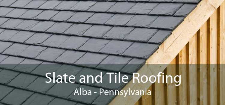 Slate and Tile Roofing Alba - Pennsylvania