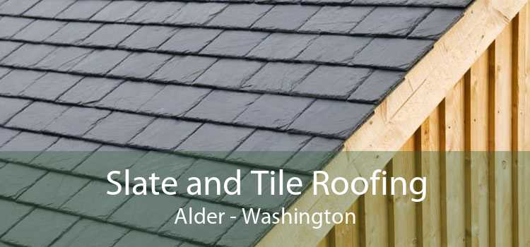 Slate and Tile Roofing Alder - Washington