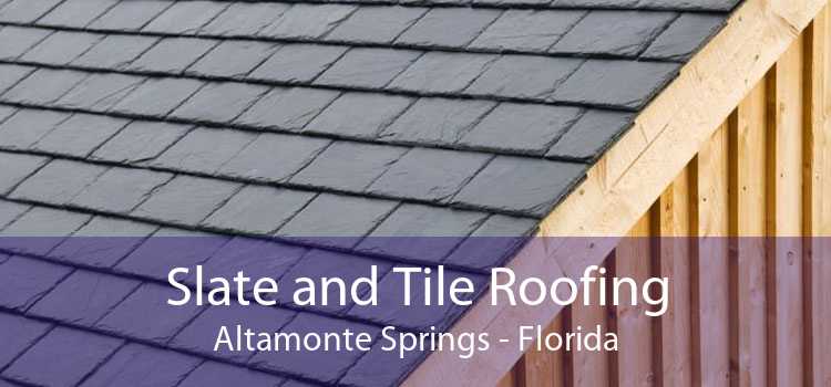 Slate and Tile Roofing Altamonte Springs - Florida
