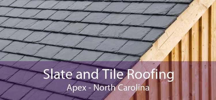 Slate and Tile Roofing Apex - North Carolina