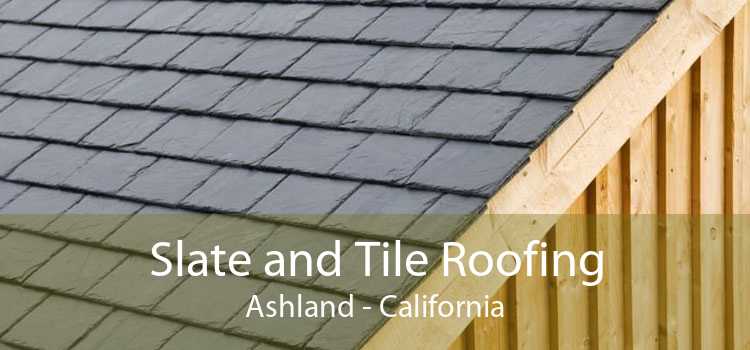 Slate and Tile Roofing Ashland - California