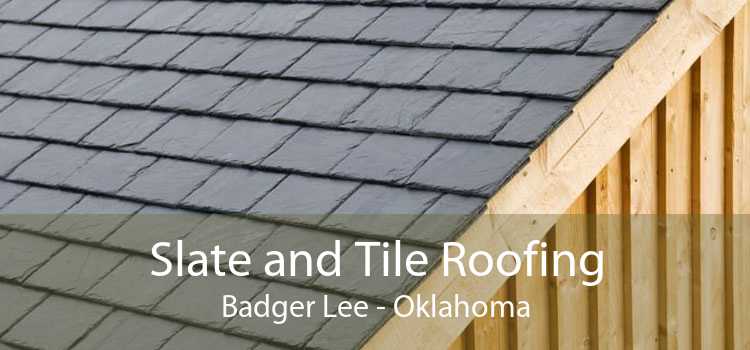 Slate and Tile Roofing Badger Lee - Oklahoma