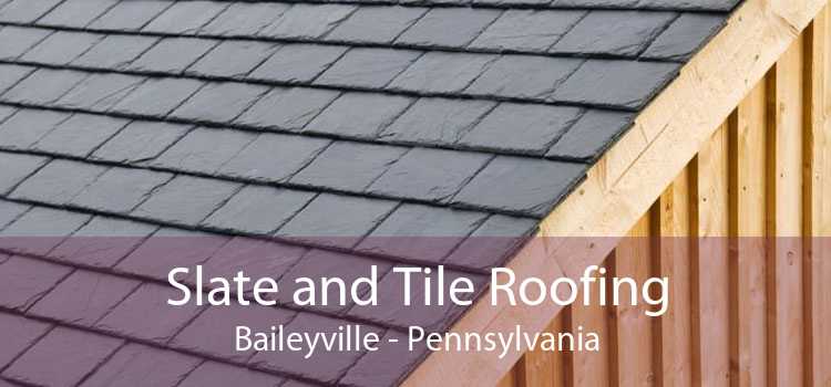 Slate and Tile Roofing Baileyville - Pennsylvania