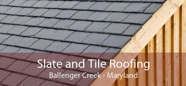 Slate and Tile Roofing Ballenger Creek - Maryland