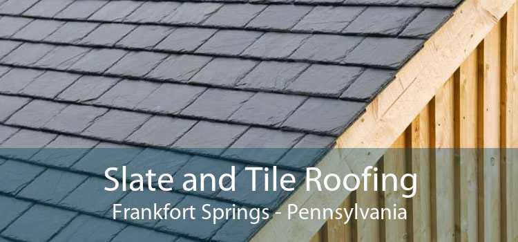 Slate and Tile Roofing Frankfort Springs - Pennsylvania