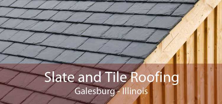 Slate and Tile Roofing Galesburg - Illinois