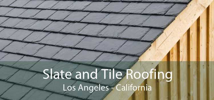 Slate and Tile Roofing Los Angeles - California