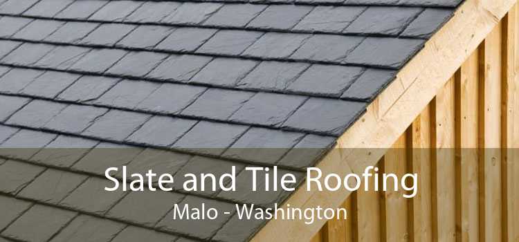 Slate and Tile Roofing Malo - Washington