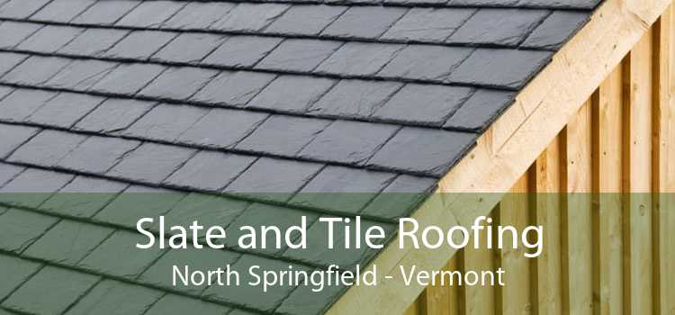 Slate and Tile Roofing North Springfield - Vermont