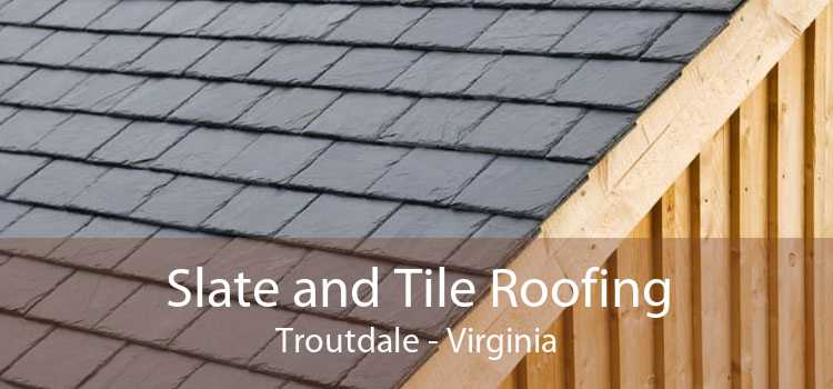 Slate and Tile Roofing Troutdale - Virginia